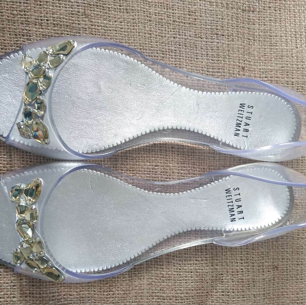Stuart Weitzman size 9/40 Rhinestone flats